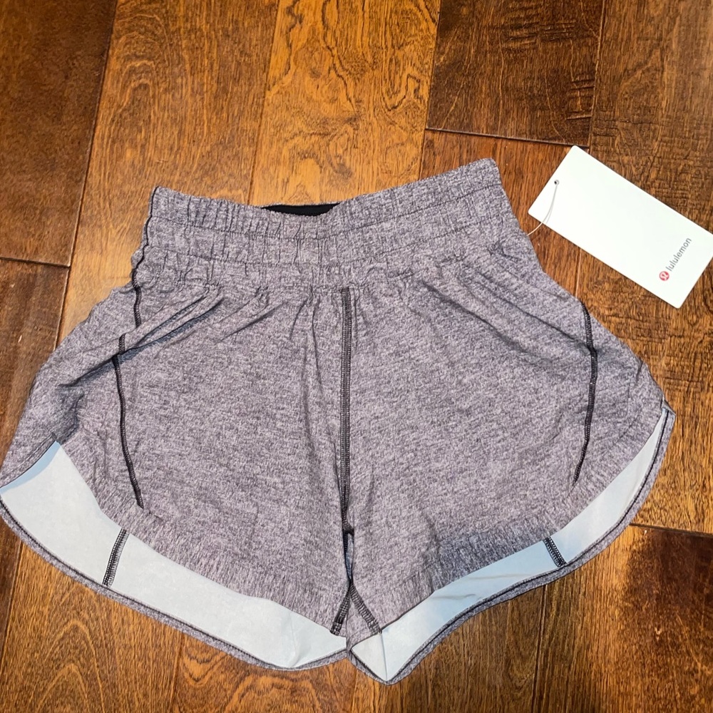 “track that” lululemon shorts